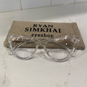 Ryan Simkhai Clear Cat-Eye Glasses